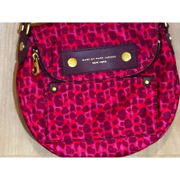 Marc Jacobs Pink Leopard Print Crossbody Bag - Picture 2 of 9